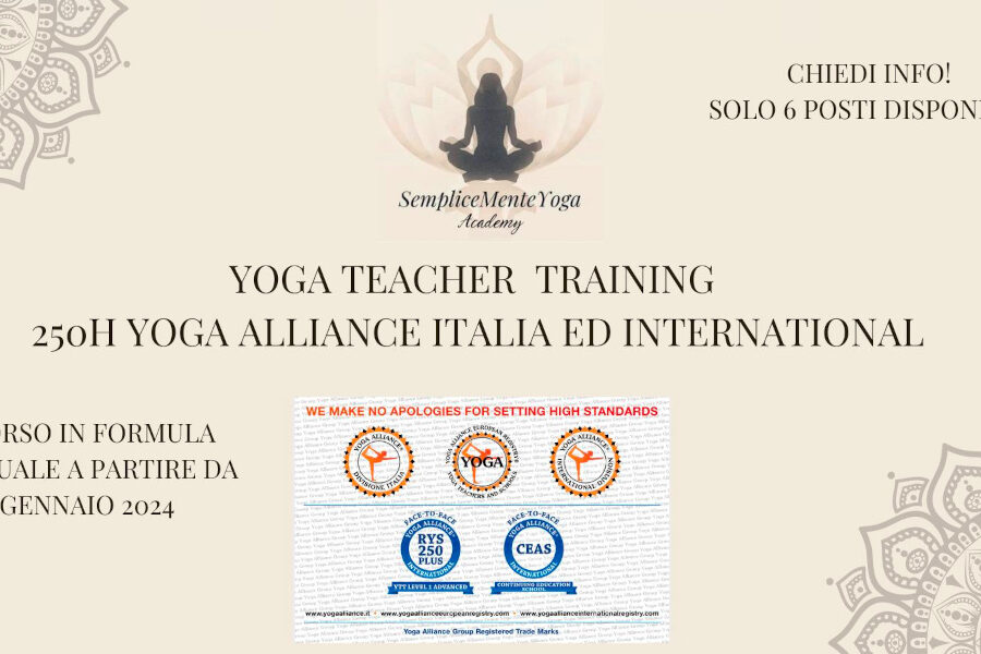 Formazione Insegnanti Yoga e Cultura dell’India